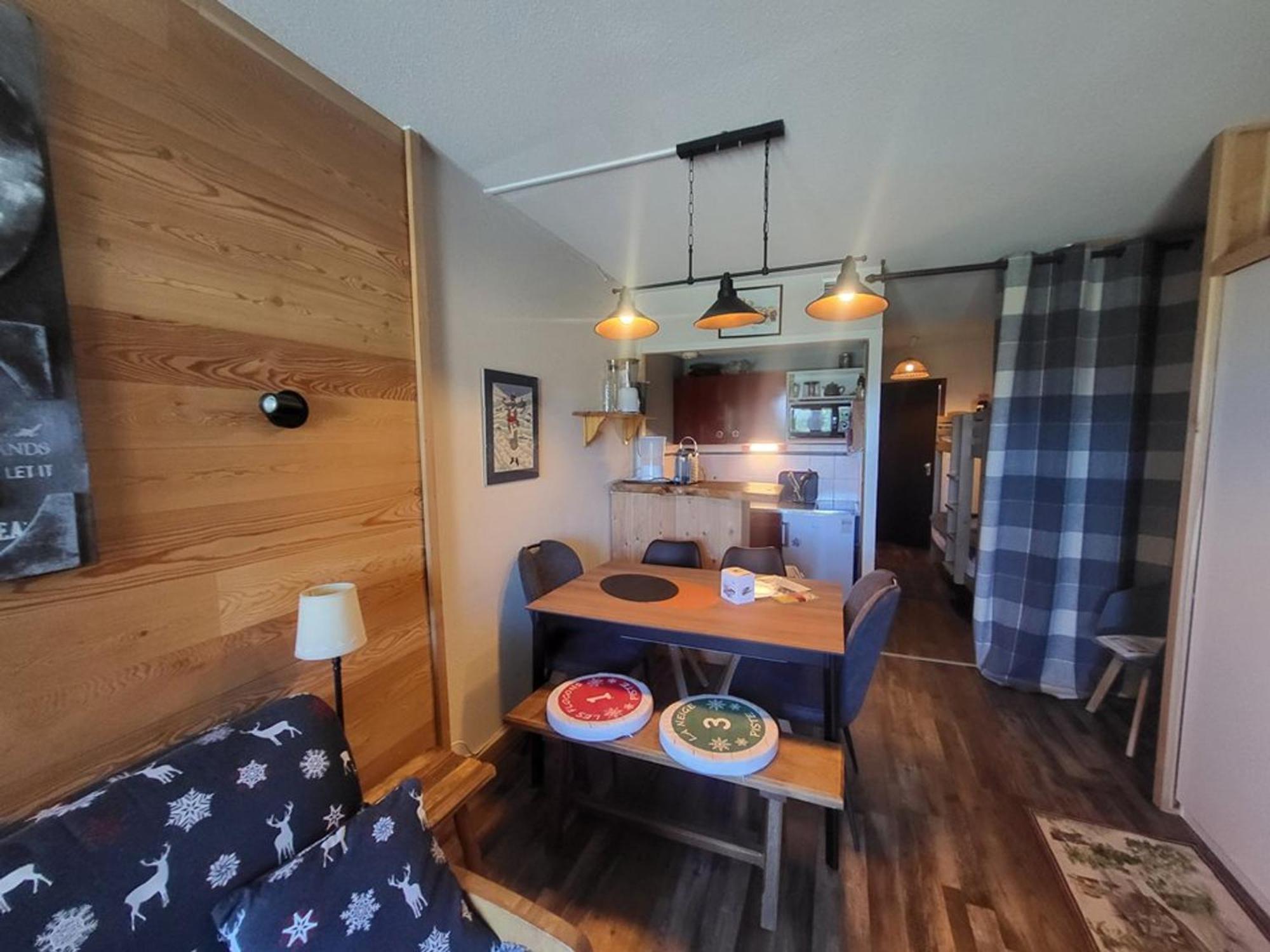 Charmant Studio 4 Pers, Pied Des Pistes, Balcon Ouest - Montgenevre - Fr-1-266-61 Bagian luar foto